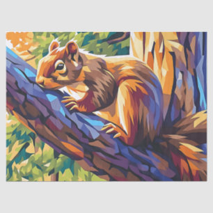 Papel De Seda ardilla cubista - 10 lb, 17"x23"