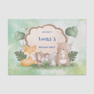 Papel De Seda ardilla de Oso Cute