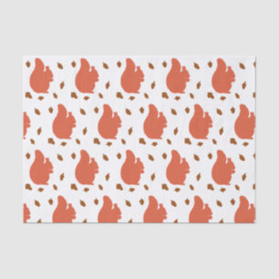 Papel De Seda ardilla roja