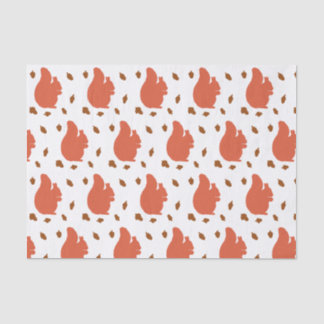 Papel De Seda ardilla roja
