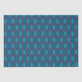 Papel De Seda Argyle Knit Marine Blue para su desacuerdo de arte