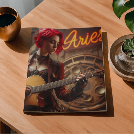 Papel De Seda Aries Zodiaco Músico Guitarra Decoupage 