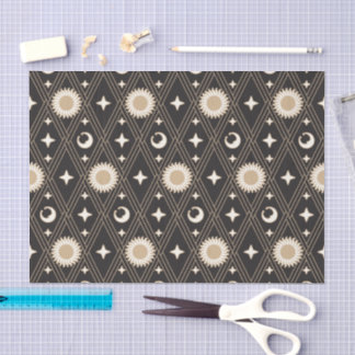 Papel De Seda Arlequín Celestial Luz (Corona Solar)