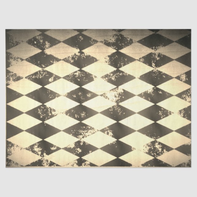 Papel De Seda Arlequín con problemas (Anverso)