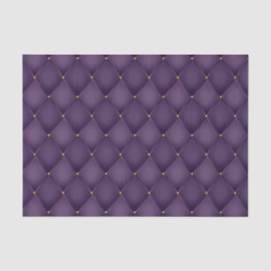 Papel De Seda Arlequín Diamante Morado Decoupage
