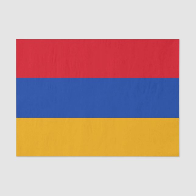 Papel De Seda Armenia fashion, Armenian Flag tissue paper (Anverso)