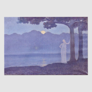 Papel De Seda Armonía Lunar por Alphonse Osbert Decoupage