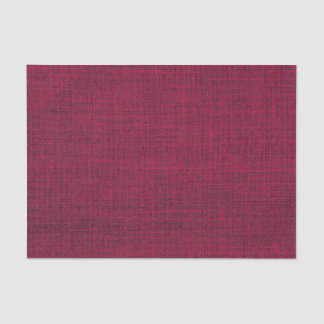 Papel De Seda Arpillera realista rústica simple magenta burgundy