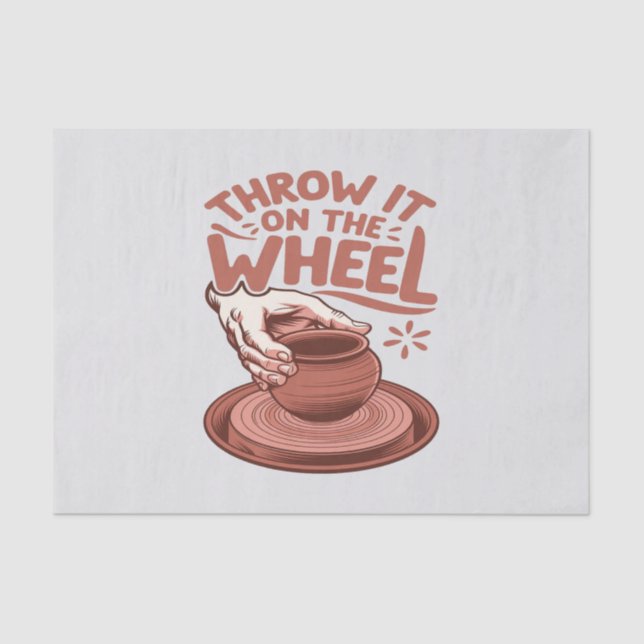 Papel De Seda Arrójalo sobre la nave artesanal de arte de la alf (Anverso)