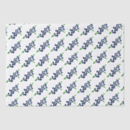 Papel De Seda Arroz de arándano Berry primera acuarela de cumple