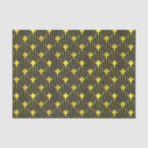 Papel De Seda Art Deco 3A Tejido