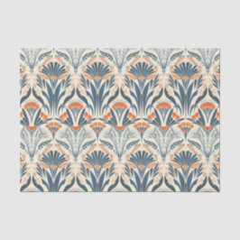 Papel De Seda Art Deco de inspiración vintage floral