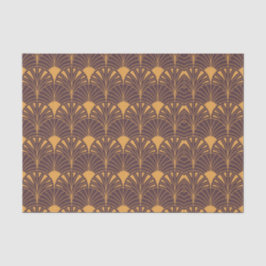 Papel De Seda Art Deco pattern with fan-shaped motifs 
