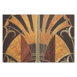 Papel De Seda Art Nouveau, art deco, vintage, colores de varios 
