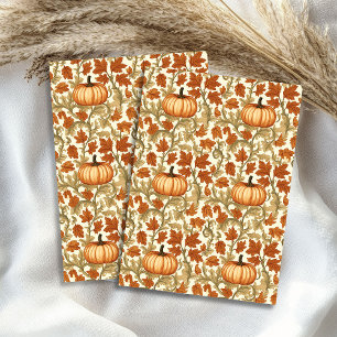 Papel De Seda Art Nouveau Morris otoño colores pastel otoñales