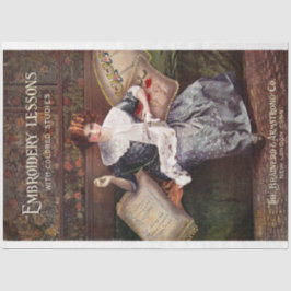 Papel De Seda Art Nouveau Poster 26 Embrodery Scog Decoupage