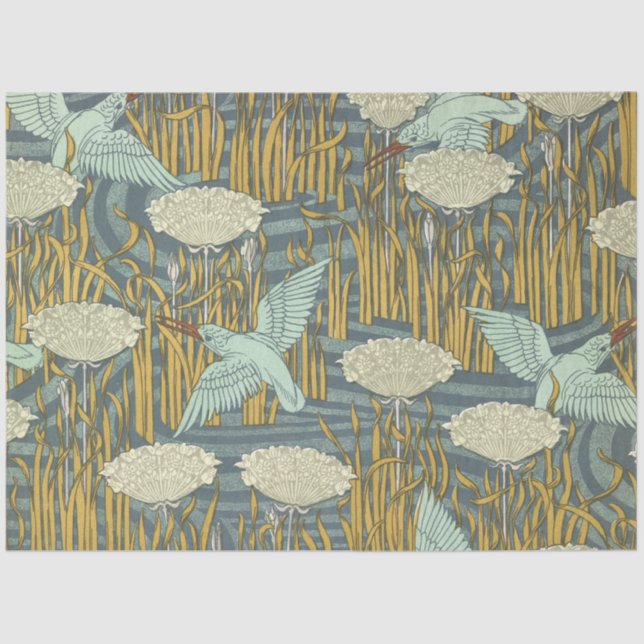 Papel De Seda Art Nouveau Squirrels (Anverso)