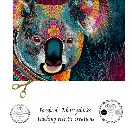 Papel De Seda Arte aborigen koala decoupage