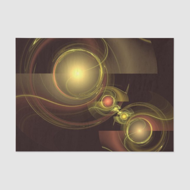 Papel De Seda Arte abstracto de conexión íntima (Anverso)