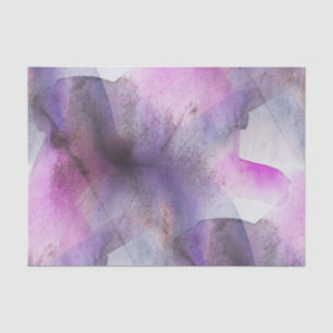 Papel De Seda arte abstracto púrpura del cubismo inconsútil