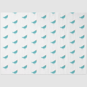 Papel De Seda Arte adorable y caprichoso de aves y naturaleza