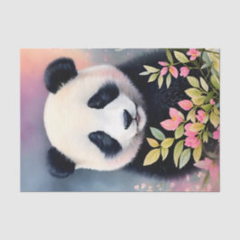 Papel De Seda Arte Botánico Panda