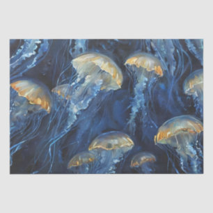 Papel De Seda Arte con aceite Medusas Decoupage