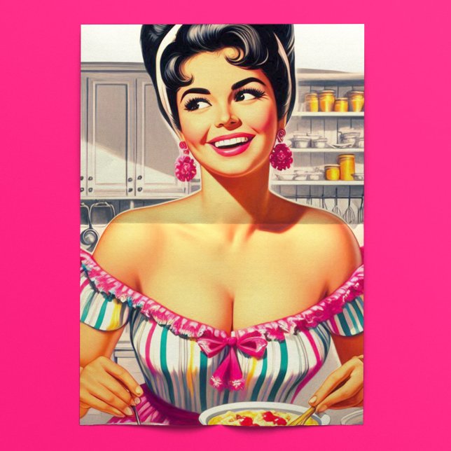 Papel De Seda Arte de cocina retro lindo (Subido por el creador)