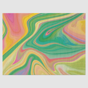 Papel De Seda arte de color vibratorio