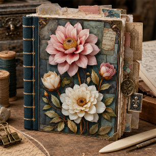 Papel De Seda Arte de decoupage de vidrio teñido rosa y blanco b
