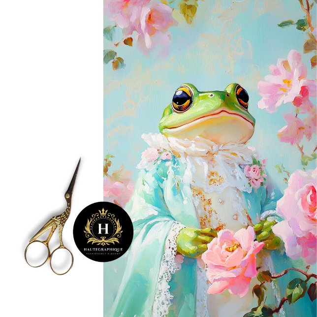 Papel De Seda Arte de decoupage floral de la caprichosa princesa (Subido por el creador)