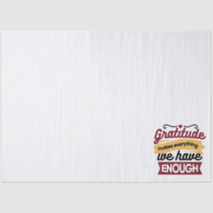 Papel De Seda Arte de fe y gratitud – Cristiano edificante 