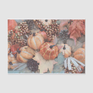 Papel De Seda Arte de la Caída Gris del Naranja antiguo de calab