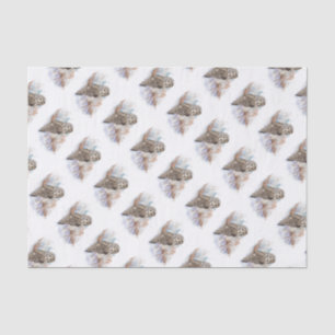 Papel De Seda Arte de la naturaleza del pájaro del búho de gran