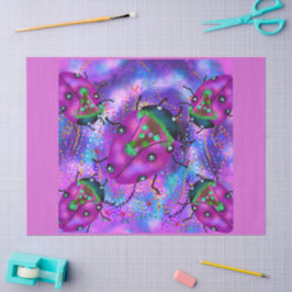 PAPEL DE SEDA ARTE DE LADYBUG