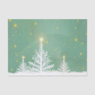 Papel De Seda Arte de Maravillas de Árbol de Navidad