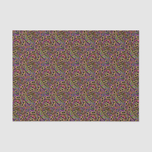 Papel De Seda Arte de Mardi Gras (Anverso)
