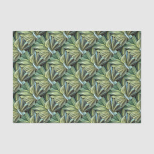Papel De Seda Arte de realismo agave tropical