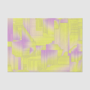Papel De Seda Arte Deco Amarillo