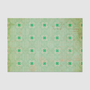 Papel De Seda Arte Deco con problemas verdes