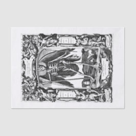 Papel De Seda Arte en descomposición de Halloween