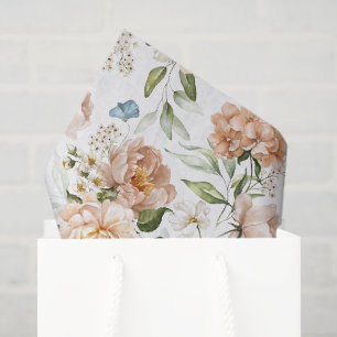 Papel De Seda Arte floral de bodegón holandés Hydrangeas