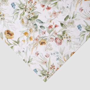 Papel de seda Arte floral de naturaleza muerta hol