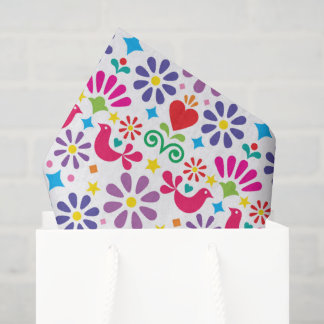 Papel De Seda Arte Folclórico