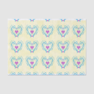 Papel De Seda Arte folclórico escandinavo