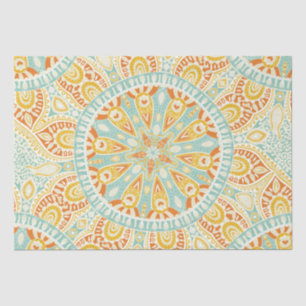 Papel De Seda Arte Kaleidoscopio indio