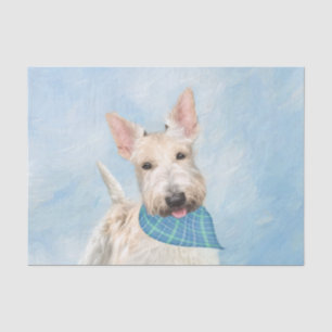 Papel De Seda Arte original de pintura de perros de cerdo de Whe