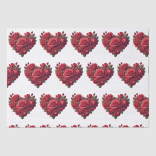 Papel De Seda Arte romántico floral