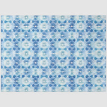 Arte textil japonés azul Shibori n.o 19