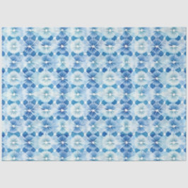 Papel De Seda Arte textil japonés azul Shibori n.o 19